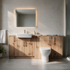 Oliver 1700 Oak Fitted Furniture Combination