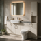 Oliver 1700 Cashmere Fitted Furniture Combination with Tall Boy