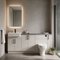 Oliver 2000 Cashmere Fitted Furniture Combination