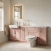 Oliver 1900 Matt Pink Shaker Fitted Furniture Combination