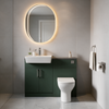 Oliver 1100 Matt Green Fitted Furniture Combination