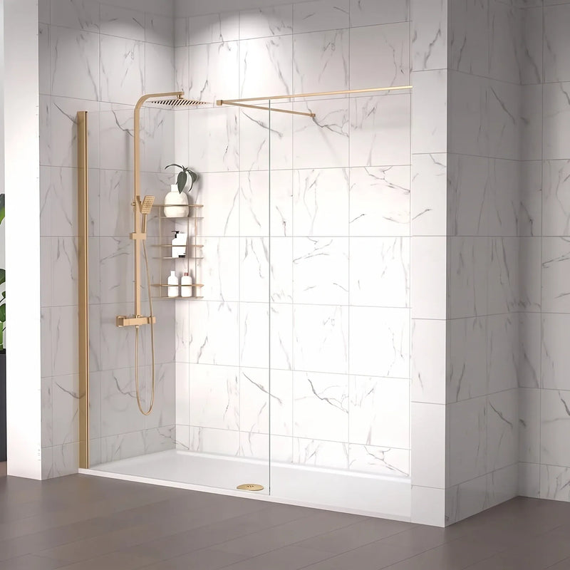 1300mm Walkin Wetroom Shower Enclosure Radiant