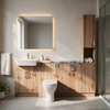 Oliver 2100 Oak Fitted Furniture Combination with Tall Boy