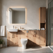 Oliver 2100 Oak Fitted Furniture Combination with Tall Boy