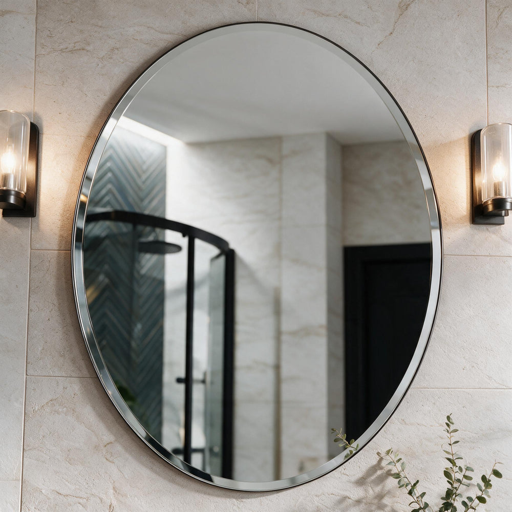Zentro Black Suite with Odessa Black 800mm Quadrant Enclosure — Vanity, Toilet Unit, Shower & Mirror