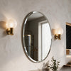 Zentro Cashmere Suite with Odessa Gold 800mm Quadrant Enclosure — Vanity, Toilet Unit, Shower & Mirror