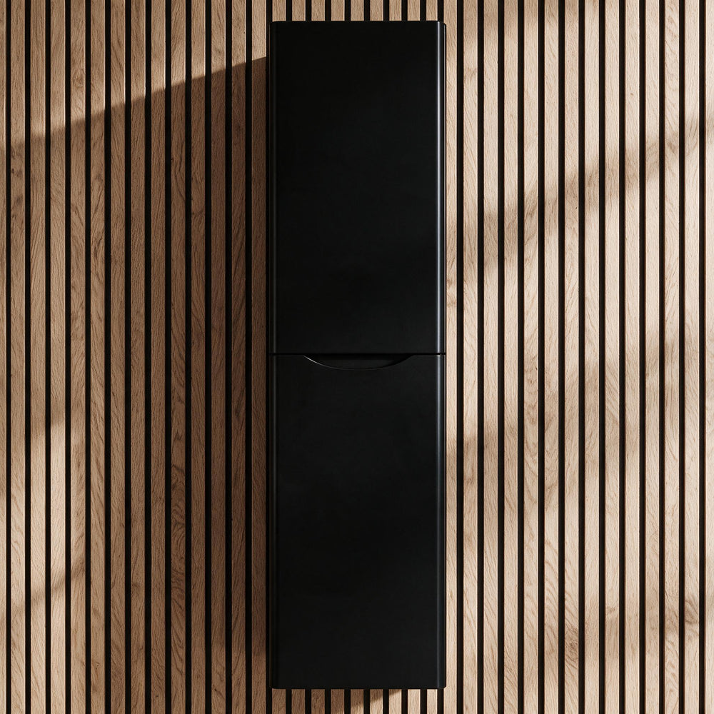 Zentro Black Suite with Odessa Black 800mm Quadrant Enclosure — Vanity, Toilet Unit, Shower & Mirror