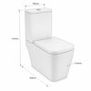 Laverne Rimless Close Coupled Toilet
