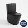 Alessio Black Close-Coupled Toilet