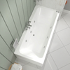 1600 x 800mm 6 or 14 Jets Double Ended Whirlpool Bath Vernwy