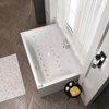 1800 x 1100mm 16 Jets Double Ended Whirlpool Bath with Optional 12 Jet Air Spa