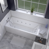1800 x 800mm 8 or 16 Jets Slim Single Ended Whirlpool Bath Galaxy