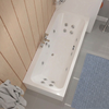 1700 x 750mm 6 or 14 Jets Double Ended Whirlpool Bath Vernwy