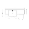 Oliver 1300 Oak Fitted Furniture Combination