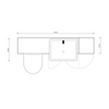Oliver 1500 Matt Pink Shaker Fitted Furniture Combination with Tall Boy