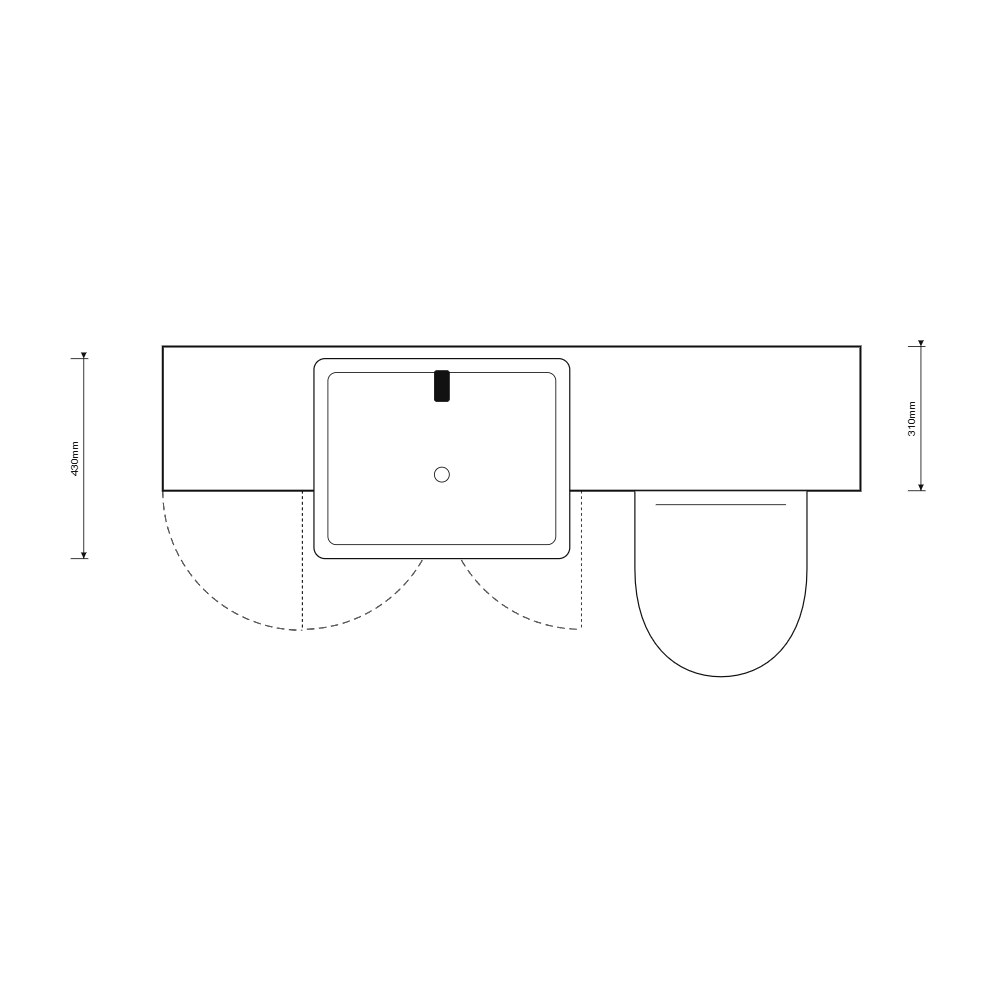 Oliver Modern Oak Fitted Furniture Combination