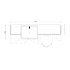 Oliver 1600 Cashmere Fitted Furniture Combination