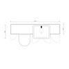 Oliver 1600 Matt Pink Shaker Fitted Furniture Combination