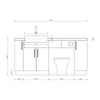 Oliver 1700 Cashmere Fitted Furniture Combination