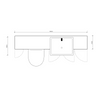 Oliver 1700 Matt Pink Shaker Fitted Furniture Combination