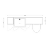 Oliver 1700 Cashmere Shaker Fitted Furniture Combination