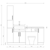 Oliver 1800 Cashmere Fitted Furniture Combination with Tall Boy