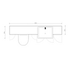 Oliver 1900 Matt White Shaker Fitted Furniture Combination