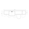 Oliver 1900 Oak Fitted Furniture Combination with Tall Boy
