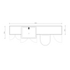 Oliver 1900 Oak Fitted Furniture Combination