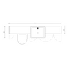 Oliver 2000 Matt White Shaker Fitted Furniture Combination