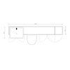Oliver 2100 Oak Fitted Furniture Combination with Tall Boy
