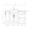 Oliver Cashmere Shaker Fitted Furniture Combination