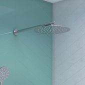 Round Shower Arm Tweed