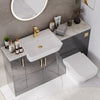 Oliver Modern Anthracite Fitted Furniture Combination