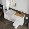 Oliver White Slim Shaker Fitted Furniture Combination with Tall Boy Storage
