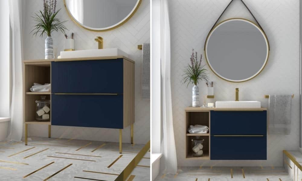 Gold Bathroom Sets