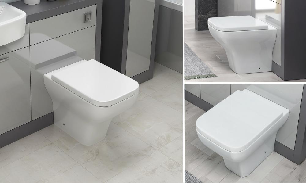 BC Square Back To Wall Pan with Soft Close Toilet Seat