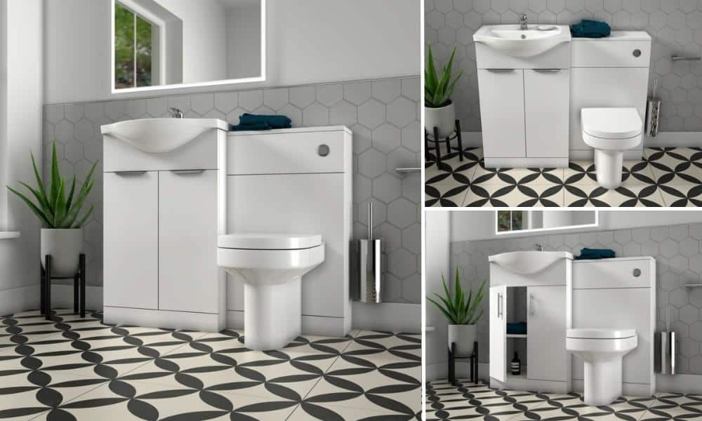 Kiana Toilet and Sink Combo Unit Kiana Toilet and Sink Combo Unit