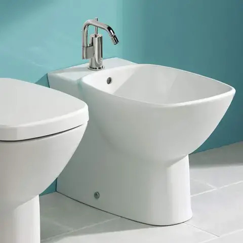 Back To Wall White Bidet