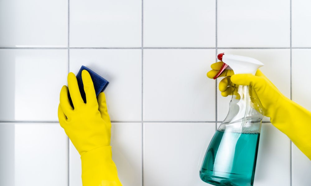 How to Get Hair Dye Off Bathroom Tiles