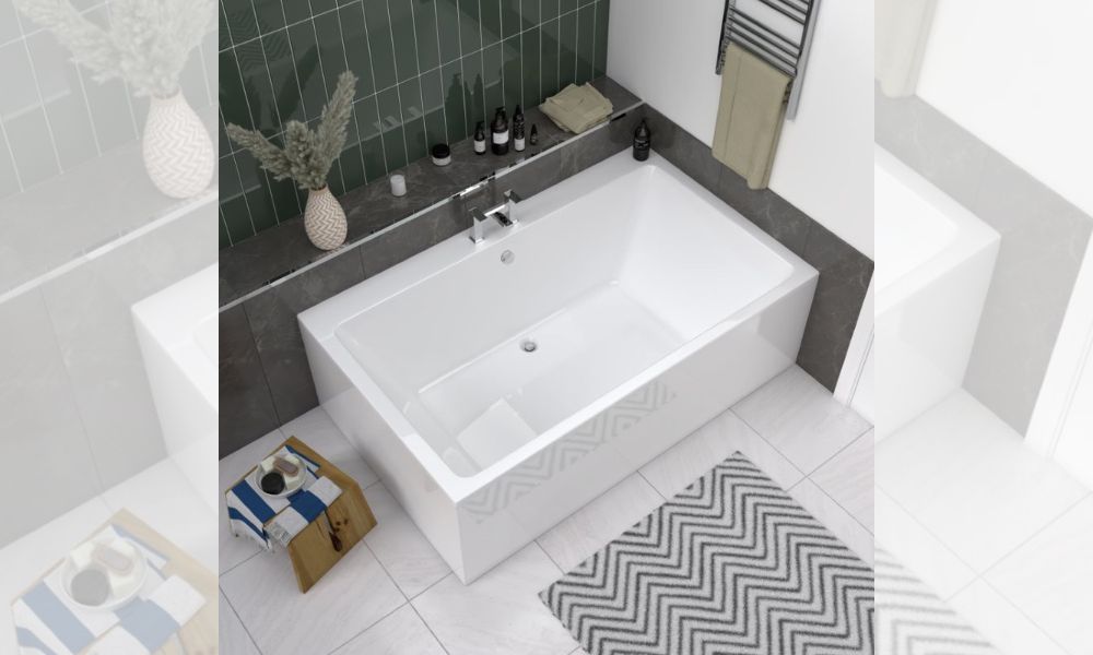 Laguna 1800 x 1100mm Jumbo Double Ended Big Bath