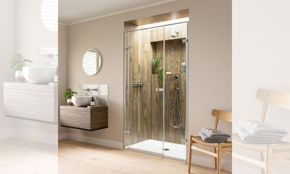 Matki 760mm Eclipse Recess Shower Door