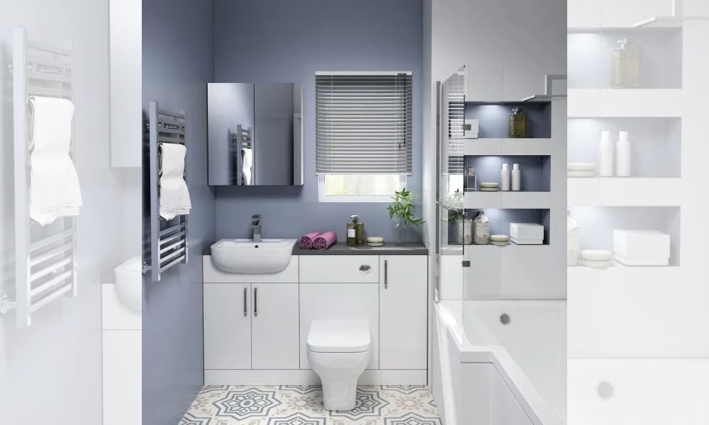 Oliver 1400 White Fitted Furniture