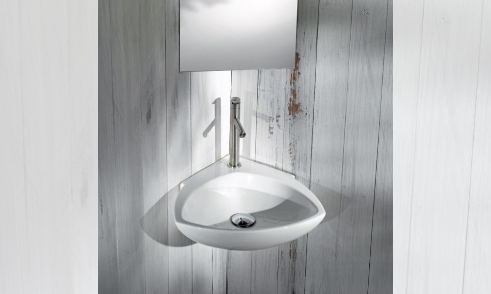 Tilly Corner Wall Hung Basin