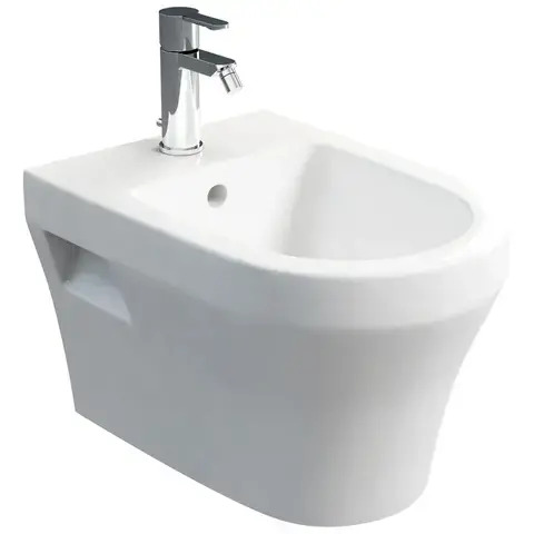 Wall Hung White Bidet