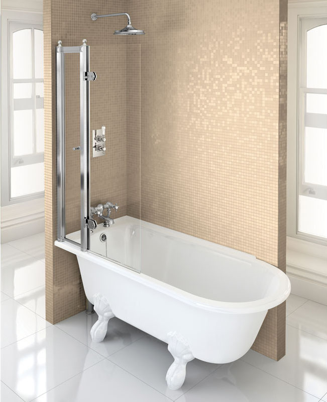 Burlington Hampton Showering Bath at Bathroom City