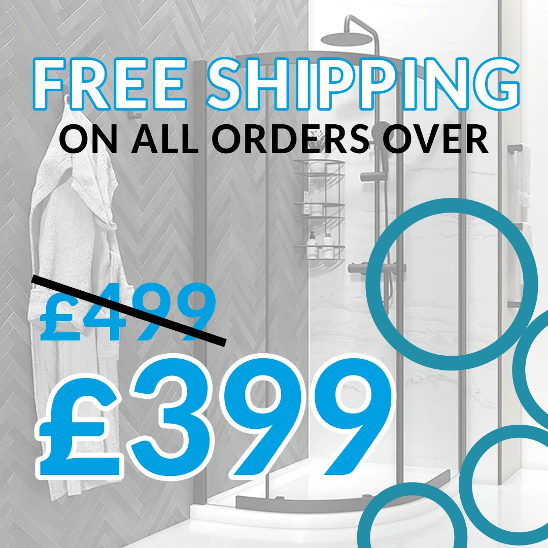 Free shipping on all orders over £399