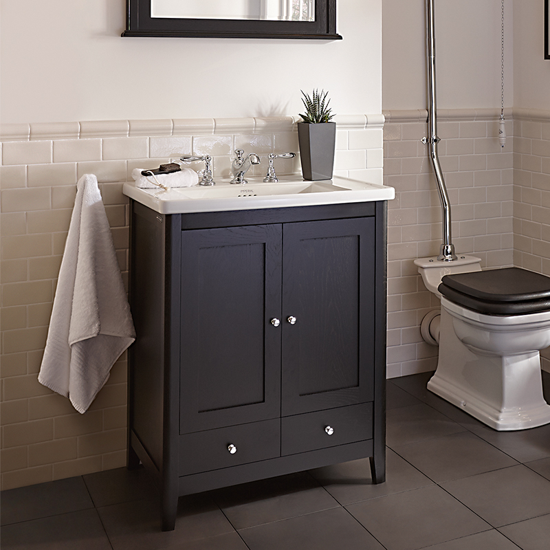 Square sink best sale vanity unit