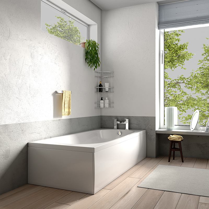 Laguna Straight Bath 1500x700 SSAS