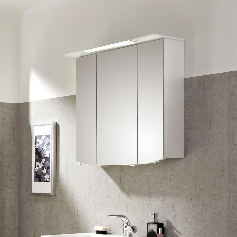 750mm shop mirror cabinet